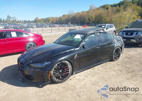 2024 BMW M3 Cs from USA, damaged, VIN WBS63AY00RFS87239